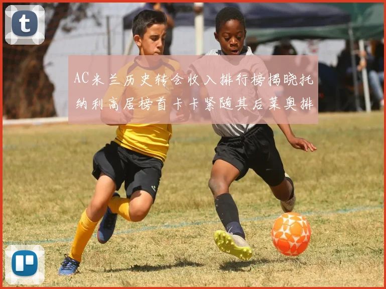 AC米兰历史转会收入排行榜揭晓托纳利高居榜首卡卡紧随其后莱奥排名第四